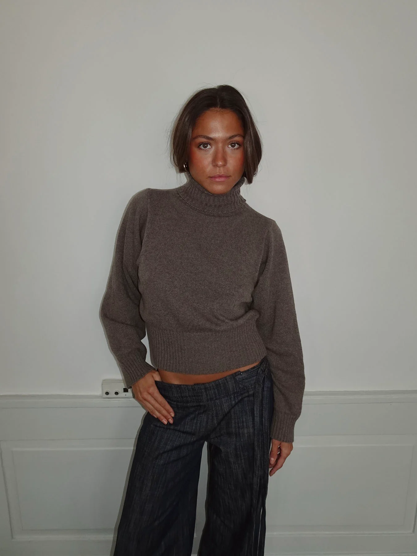 Vivina turtleneck - Brun - Image 2