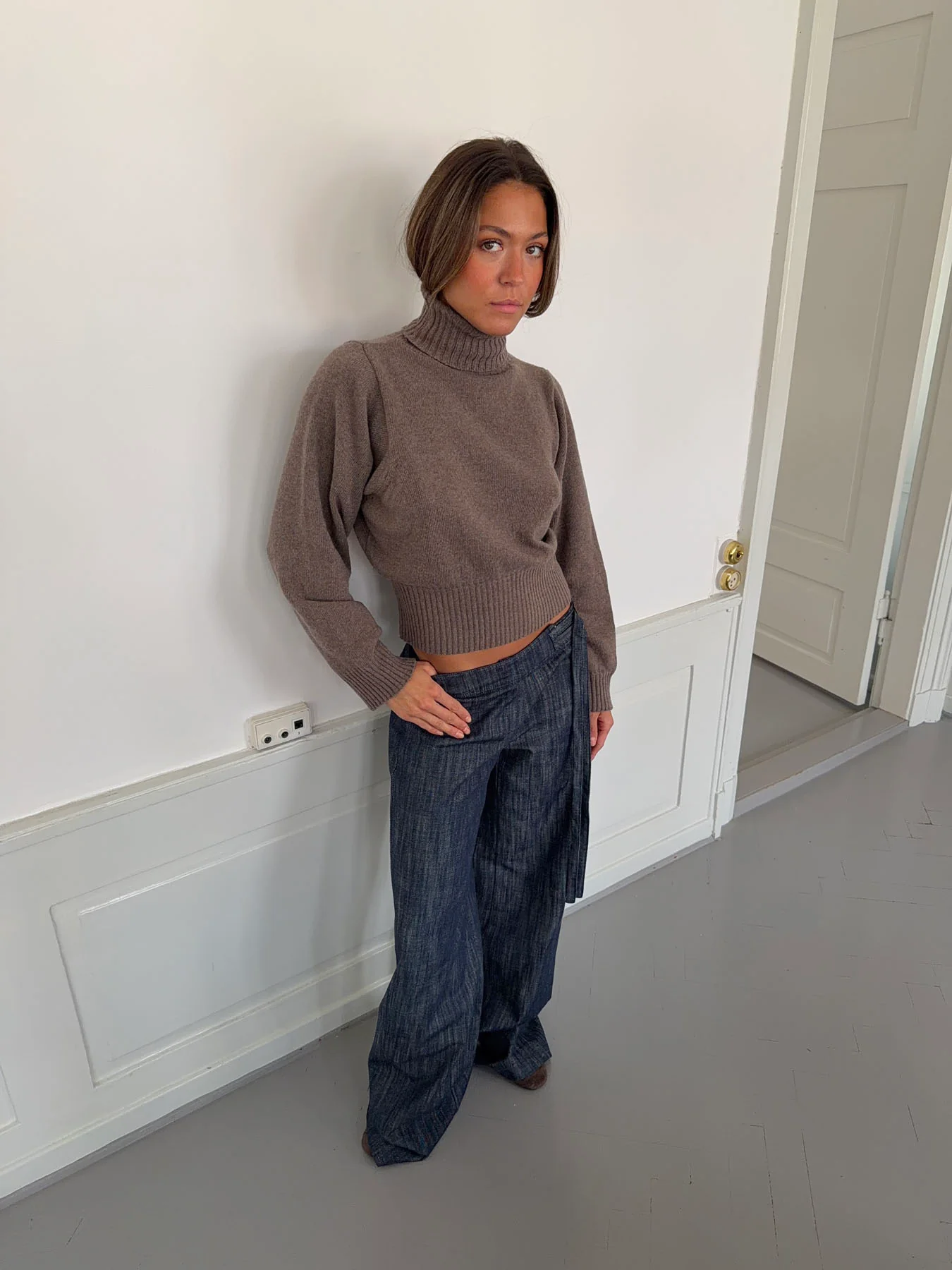 Vivina turtleneck - Brun - Image 8
