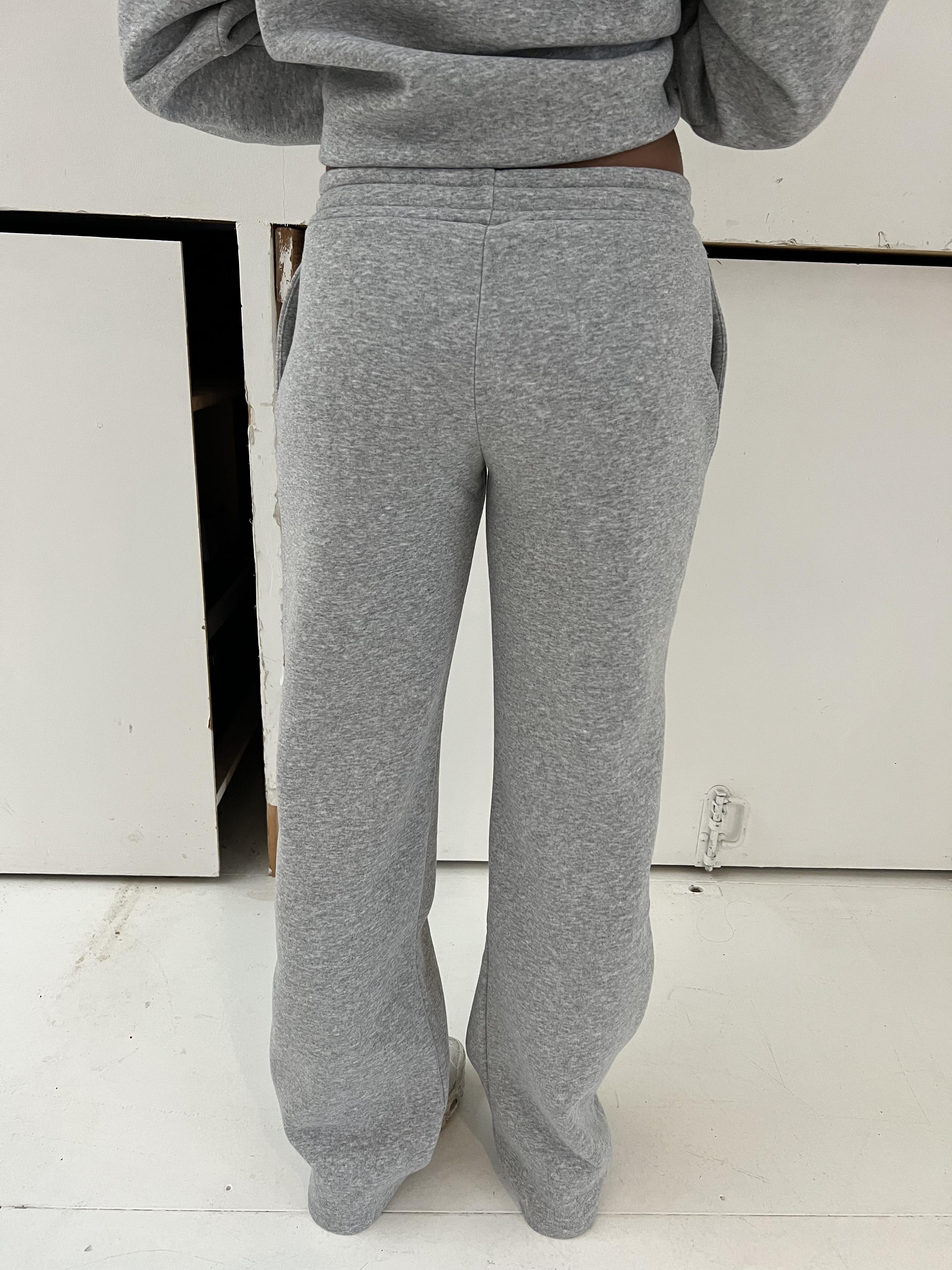 Anelise sweatpants - GrĂĄ melange - Image 5