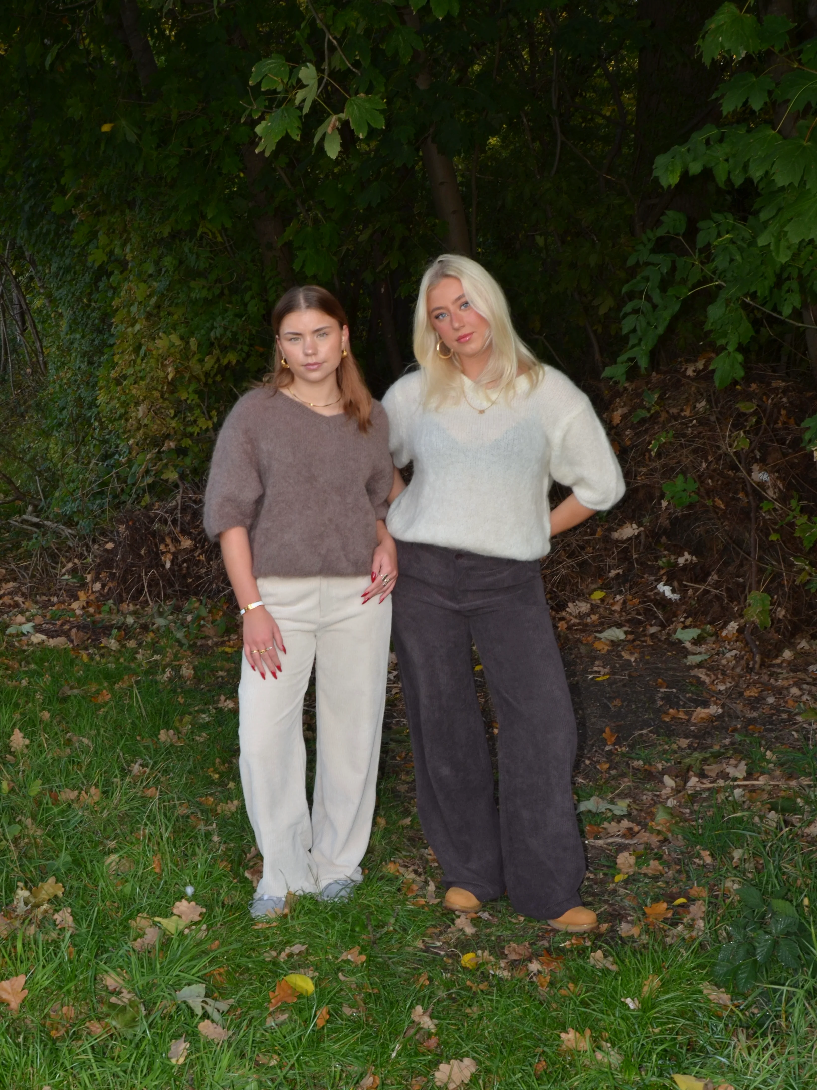 Rancy strikket mohair t-shirt - Brun - Image 7