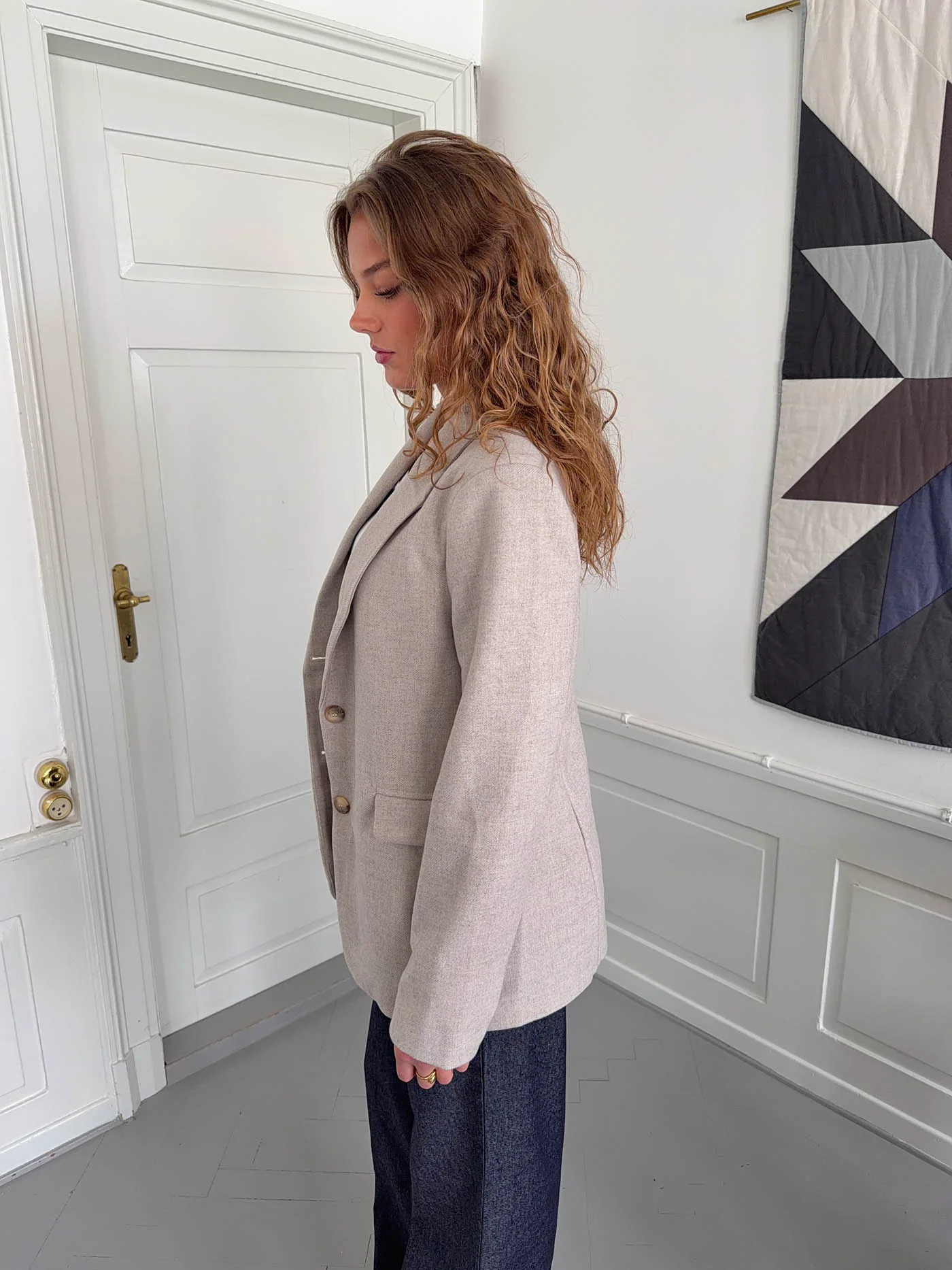 Celina blazer - Beige - Image 6