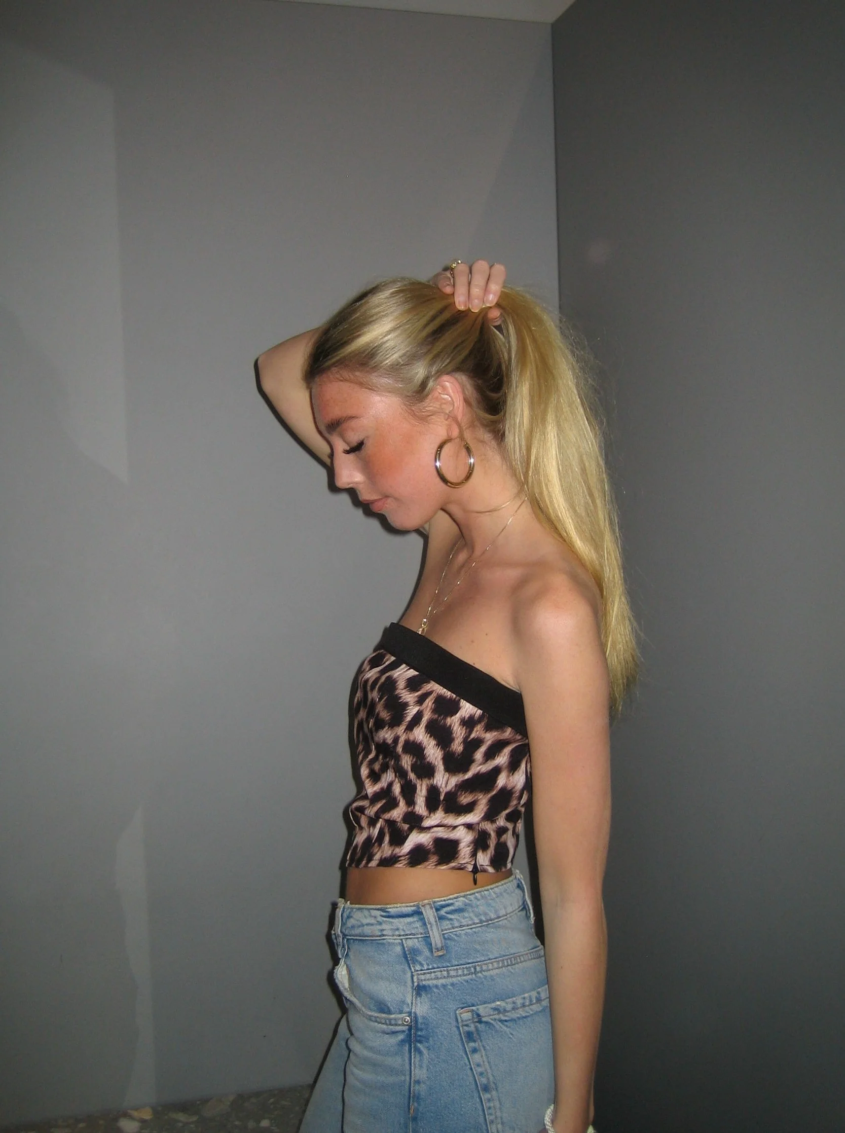Kimberly corsettop - Leopard - Image 4