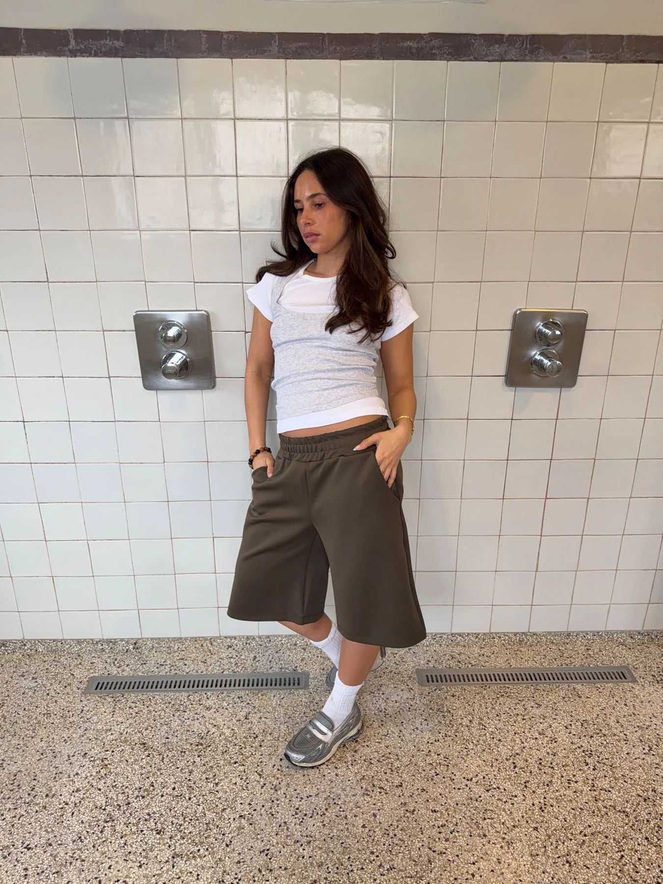 Kaline bermudashorts - Kaki - Image 12
