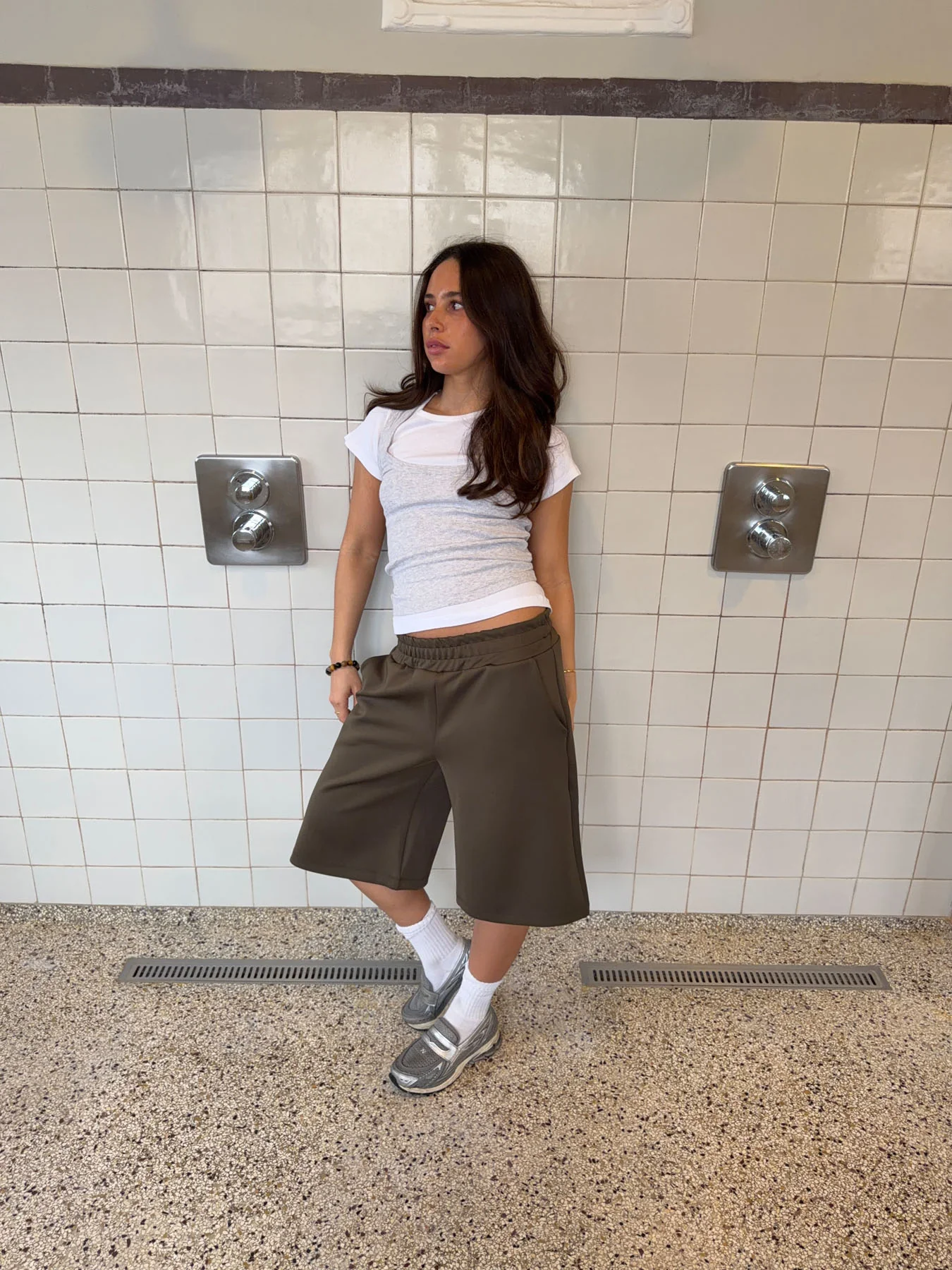 Kaline bermudashorts - Kaki - Image 6