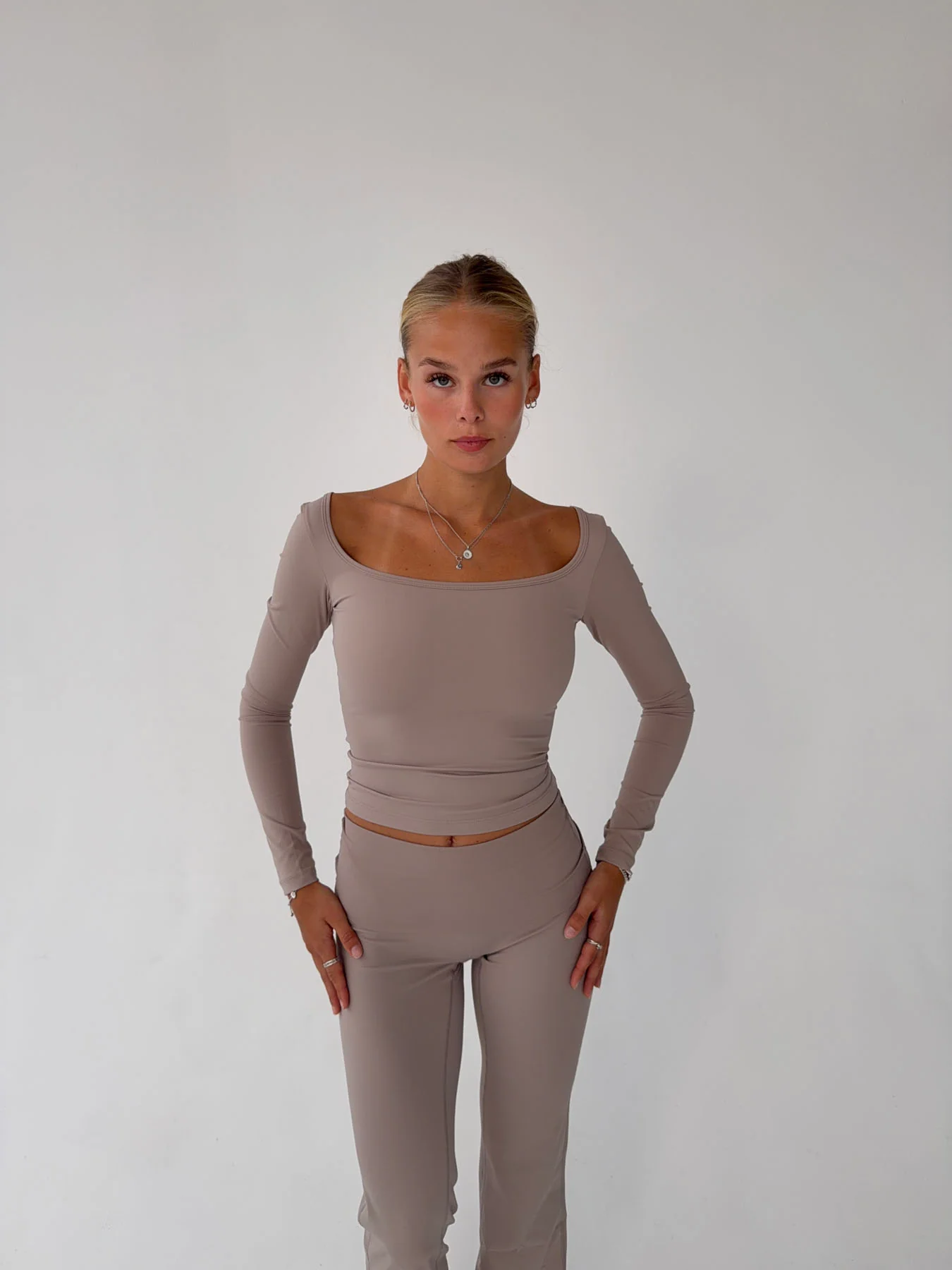 Clarity longsleeve blouse - Ash - Image 3
