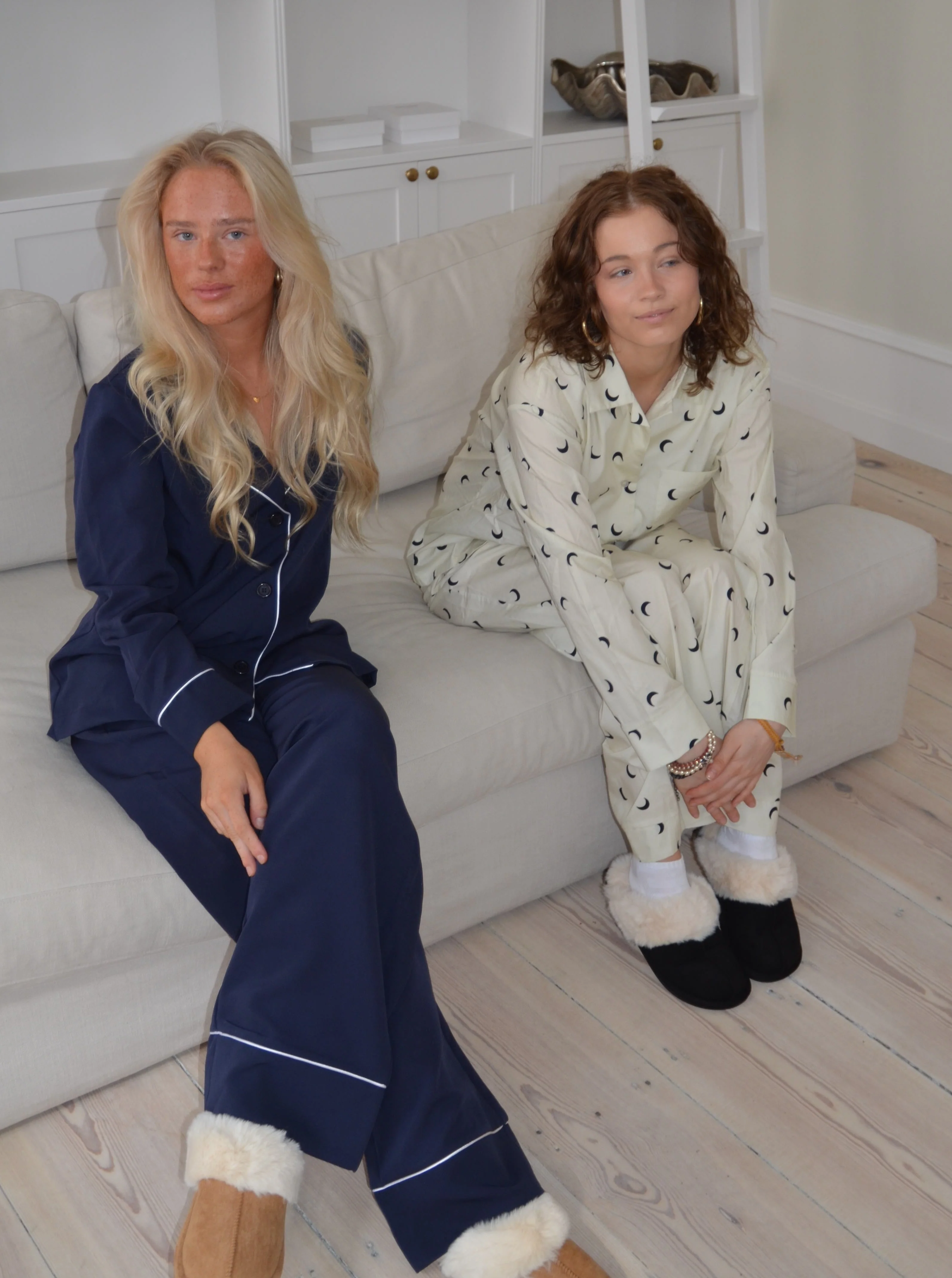 Aurelia pyjamasskjorte - Navy - Image 11