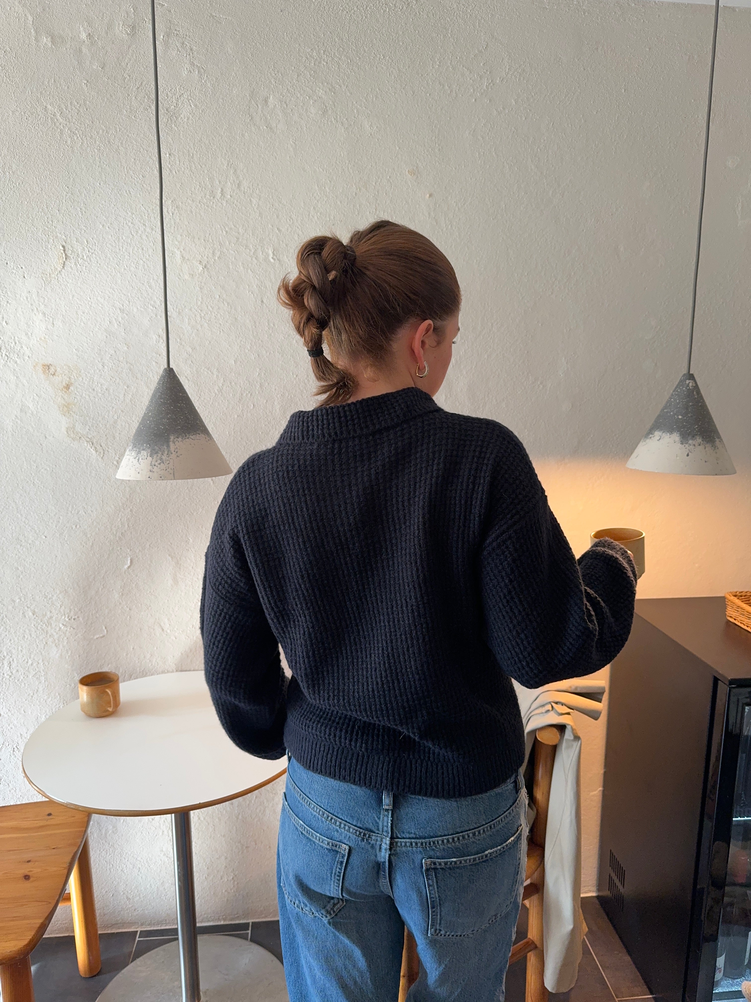 Molly striktrøje - Navy - Image 12