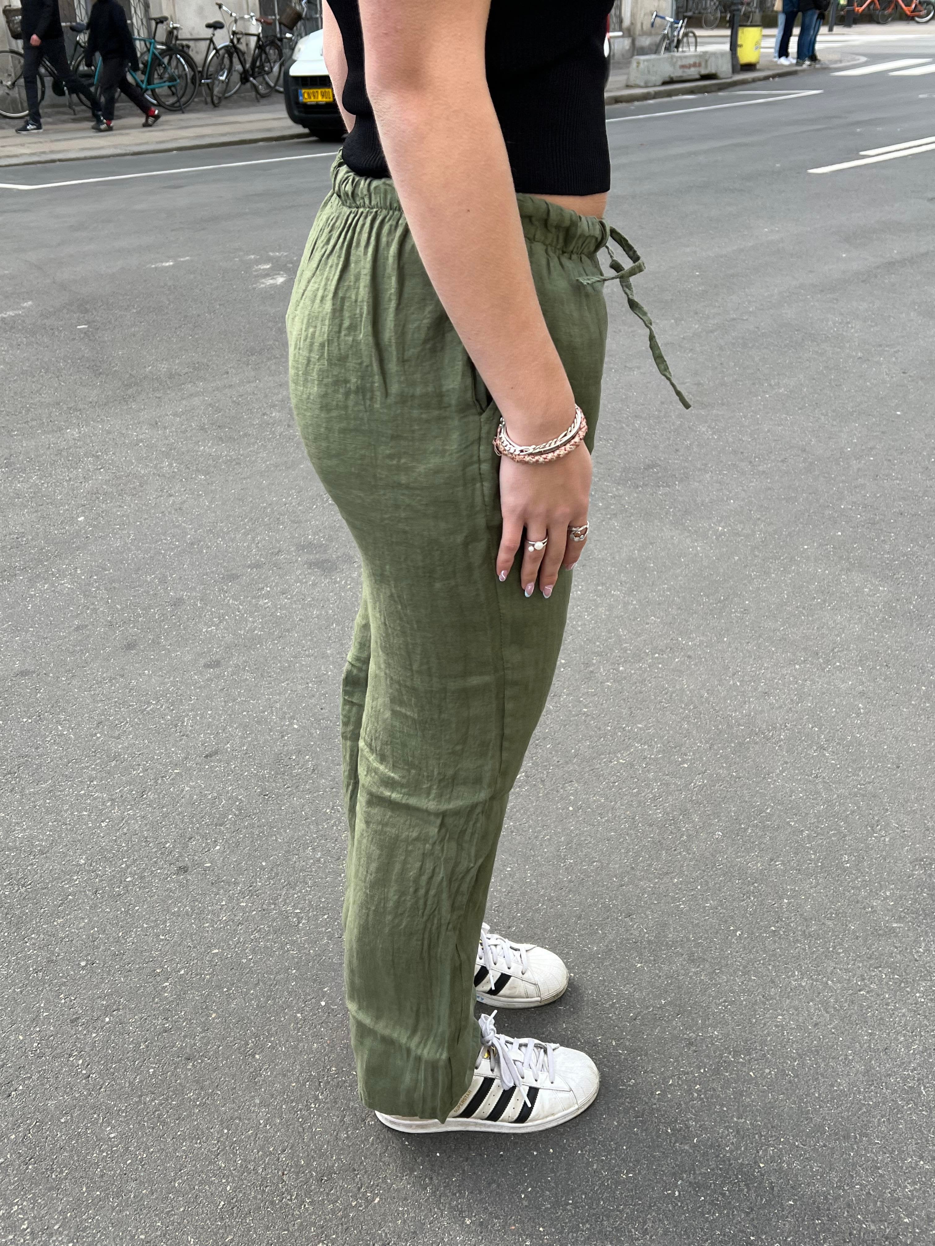 Gaia hørbukser - Kaki - Image 4