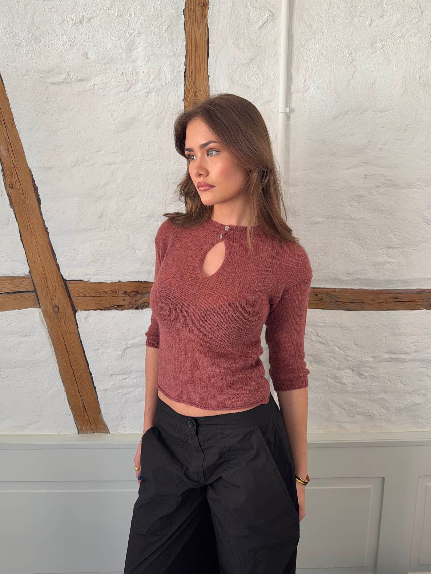 Runana striktrøje - Rust - Image 15