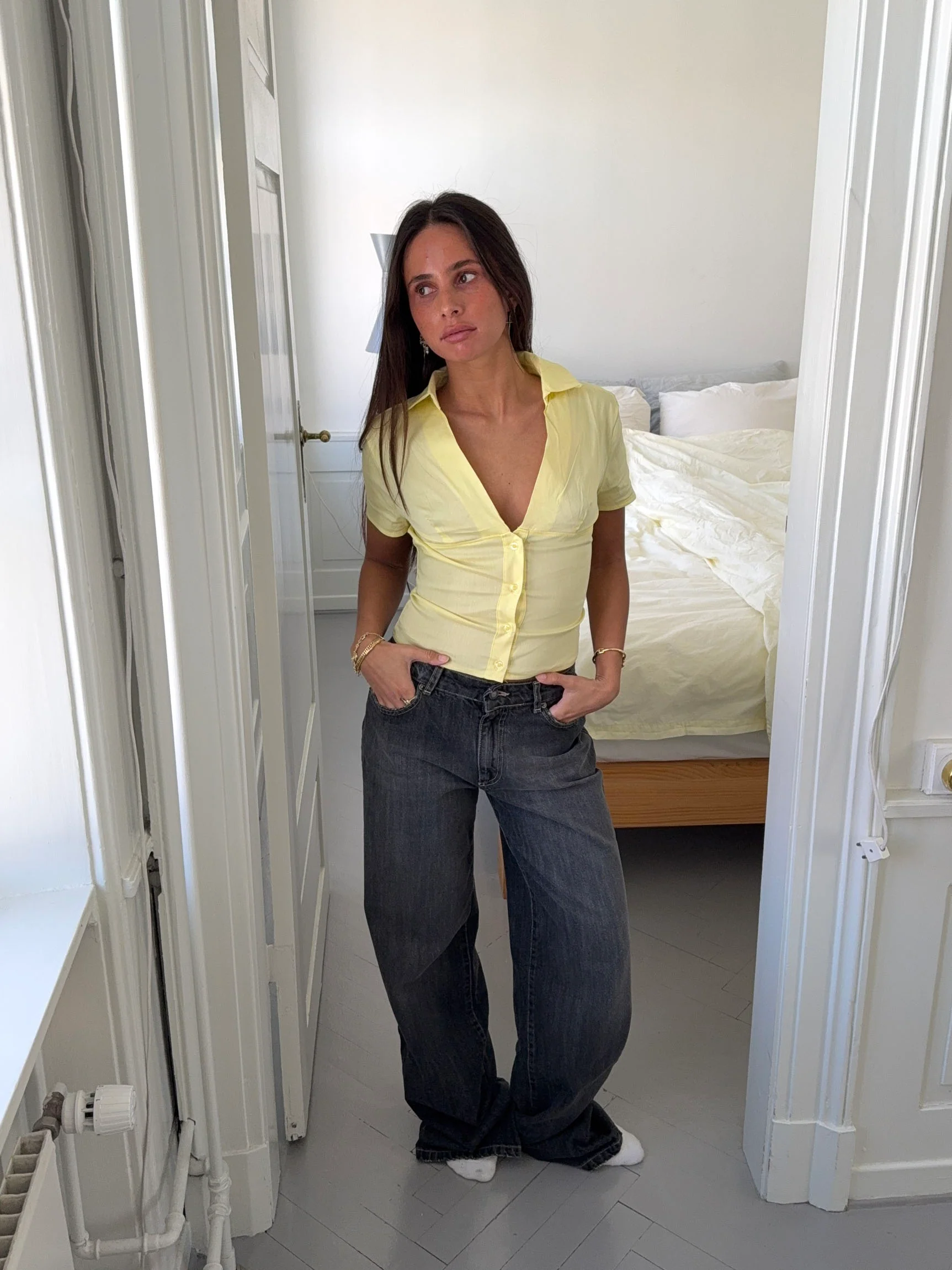 Kartia skjorte - Gul - Image 15