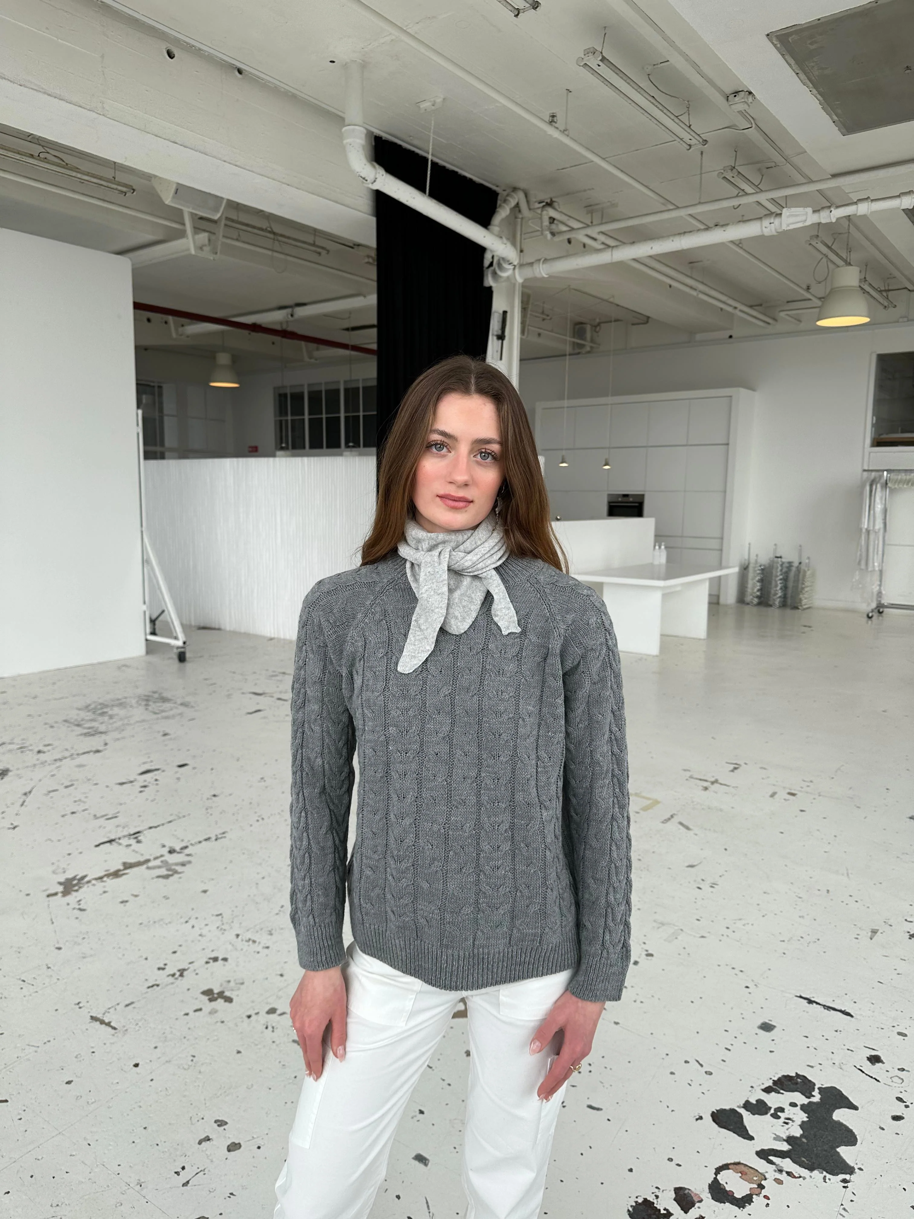 Mini scarf - Grå - Image 6