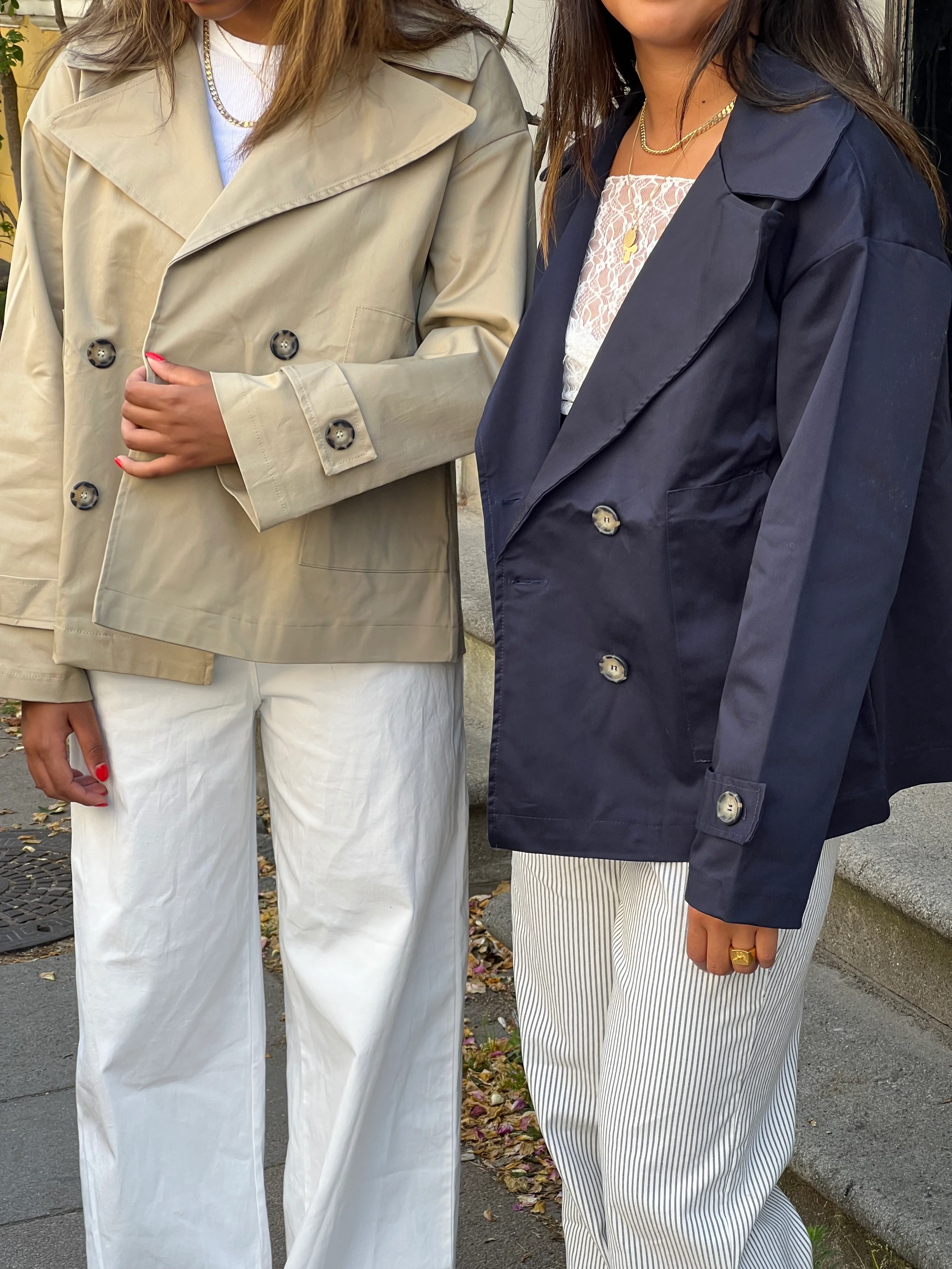 Via jakke - Navy - Image 4
