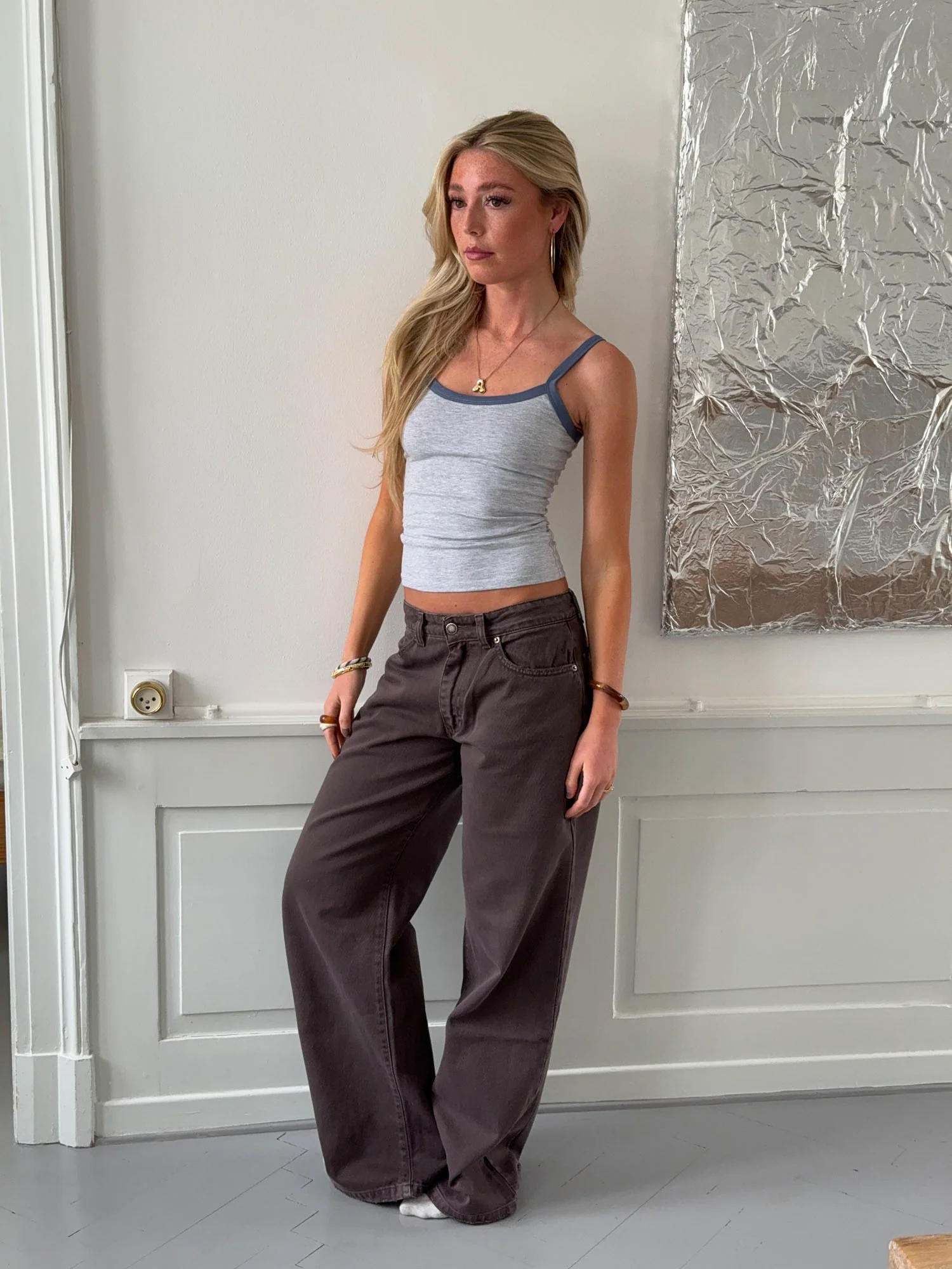 Wren tanktop - Grå/navy - Image 7
