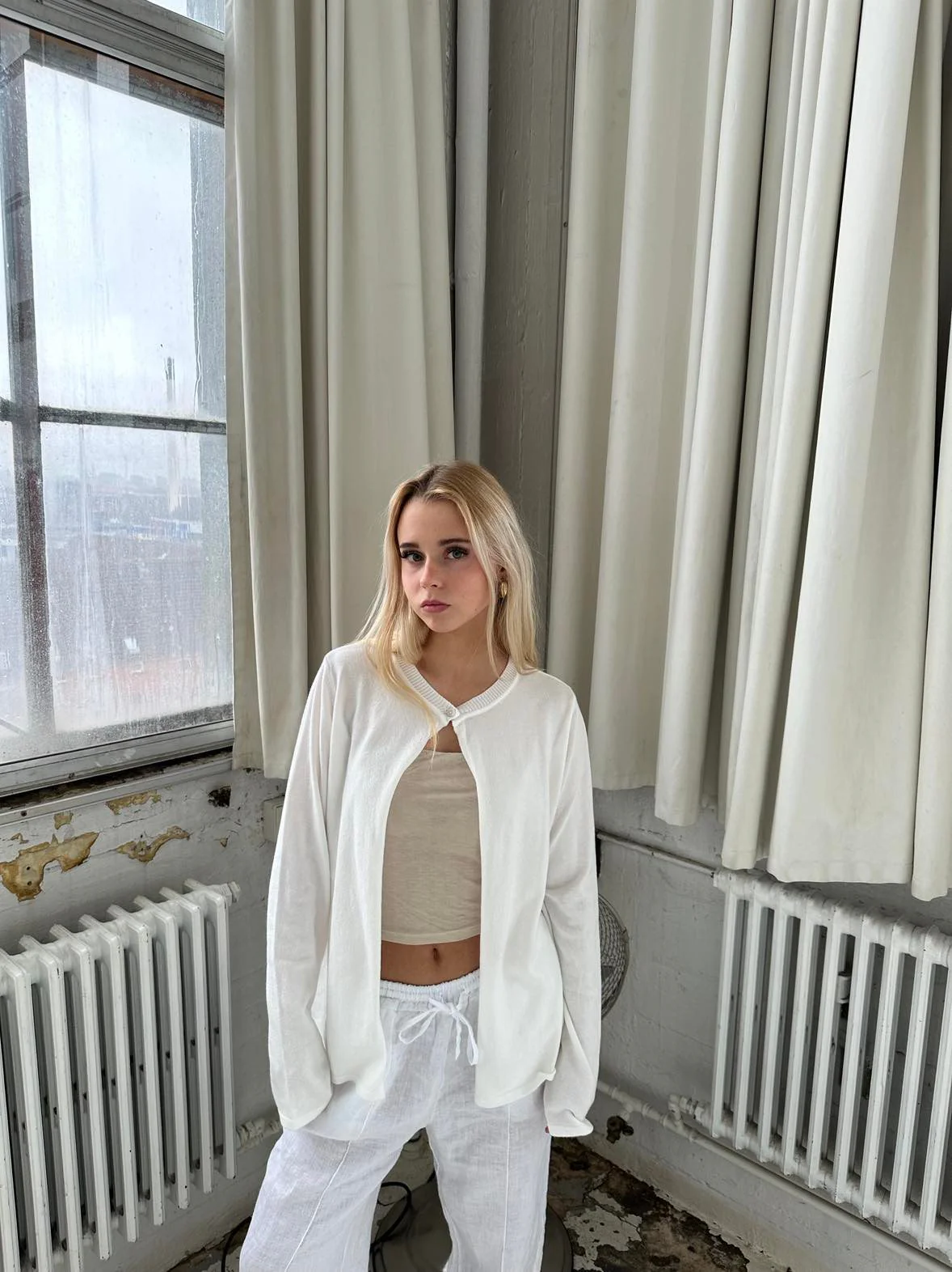 Xenia cardigan - Off-white - Image 3